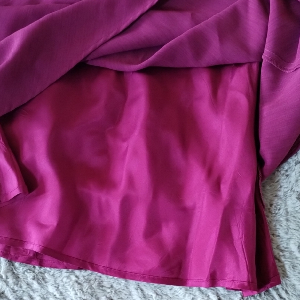 Clifford And Willis Sleeveless Magenta Dress - Picture 12 of 15